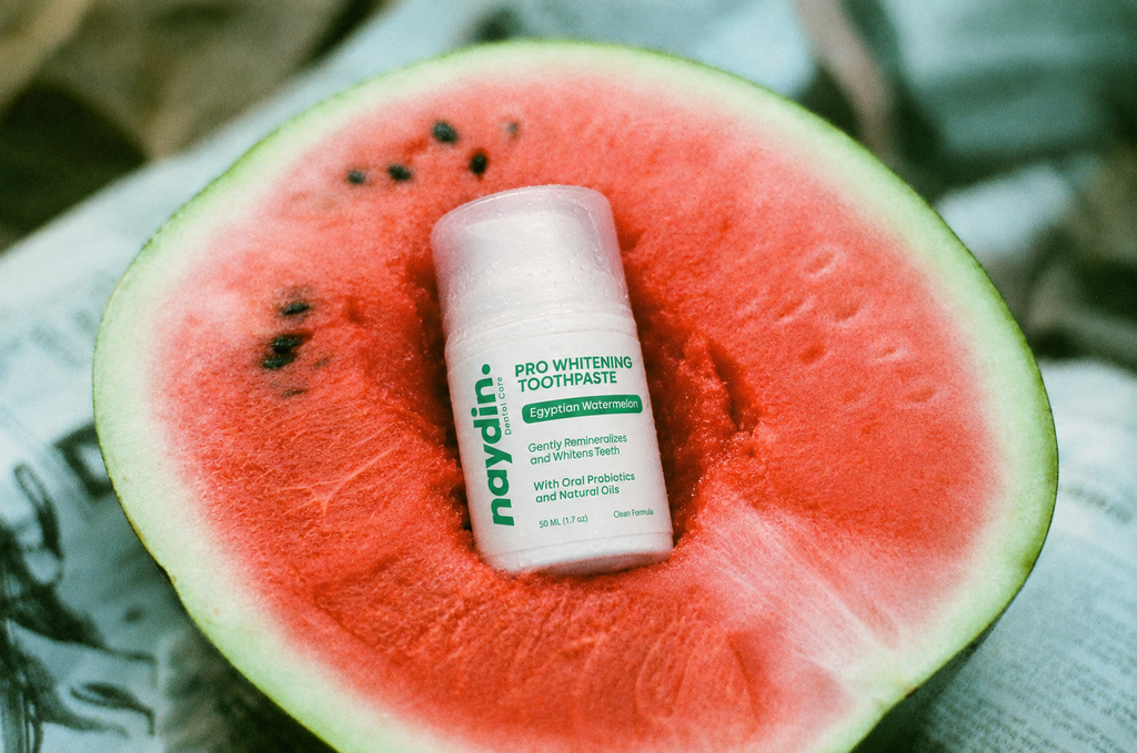 Egyptian Watermelon Pro Whitening Toothpaste (Plus Oral Probiotics and B12)