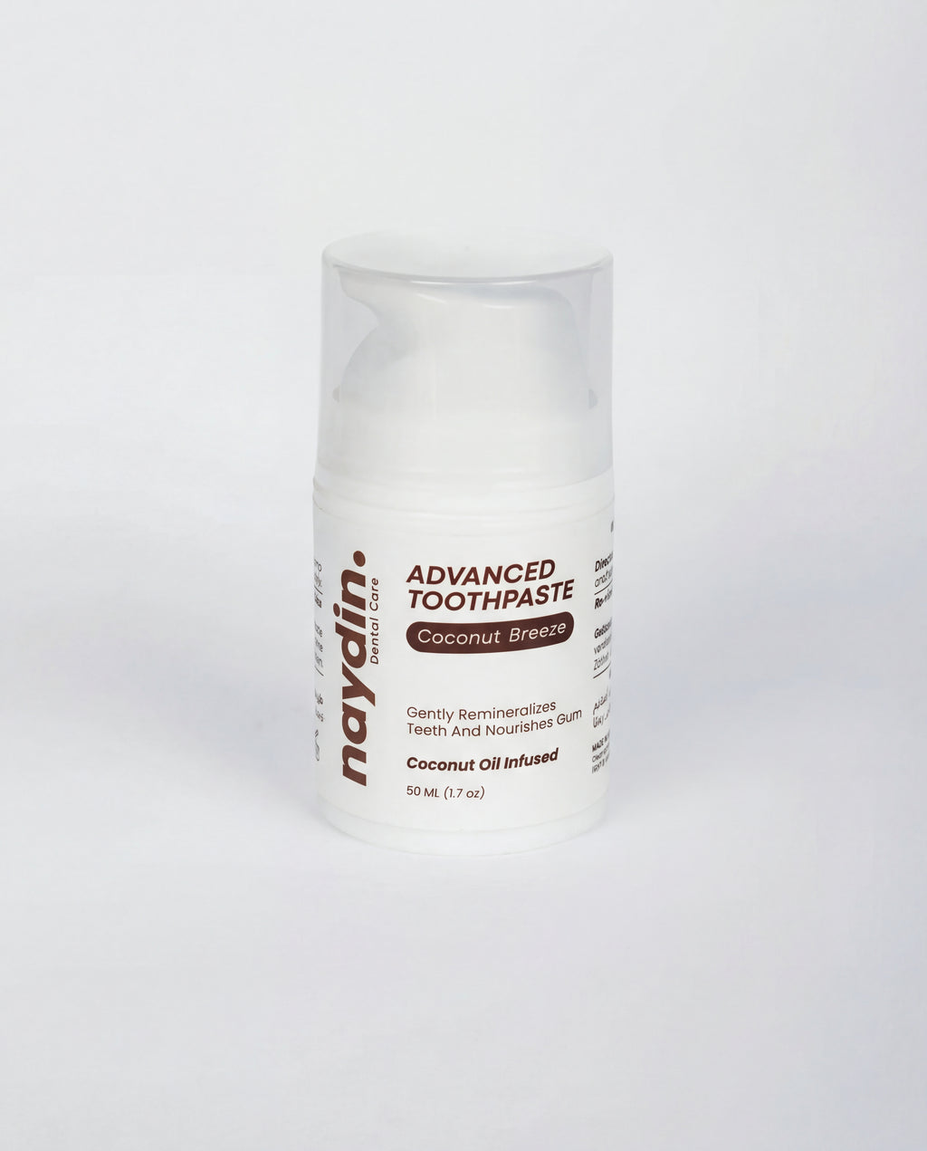 Coconut Oil Infused Advanced Toothpaste