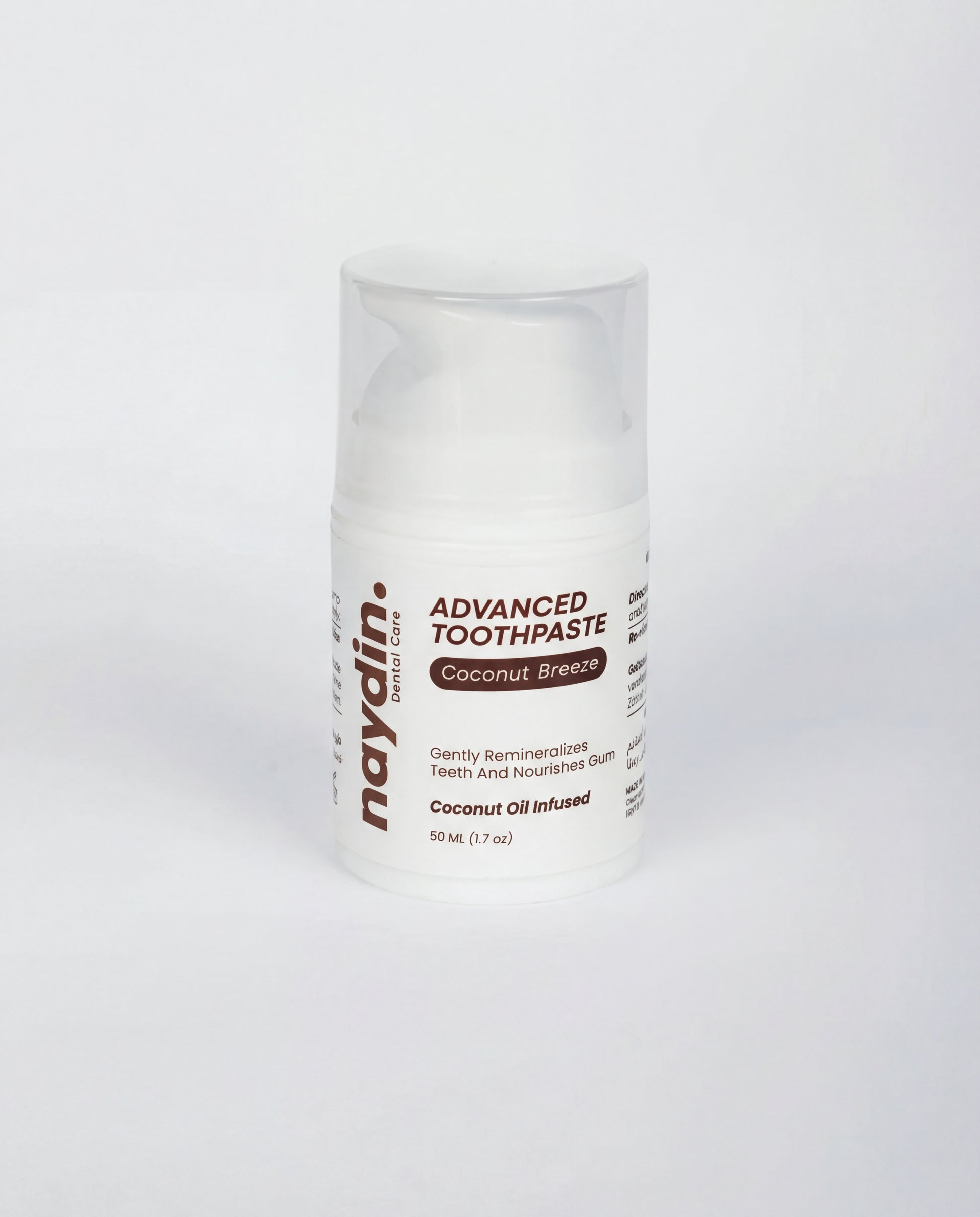 Coconut Oil Infused Advanced Toothpaste