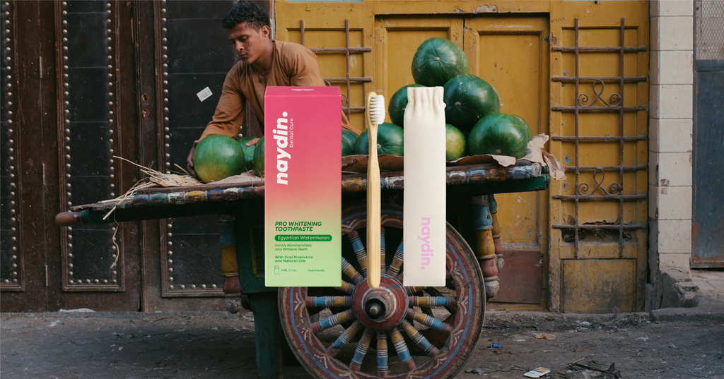 Egyptian Watermelon Pro Whitening Toothpaste (Plus Oral Probiotics and B12)